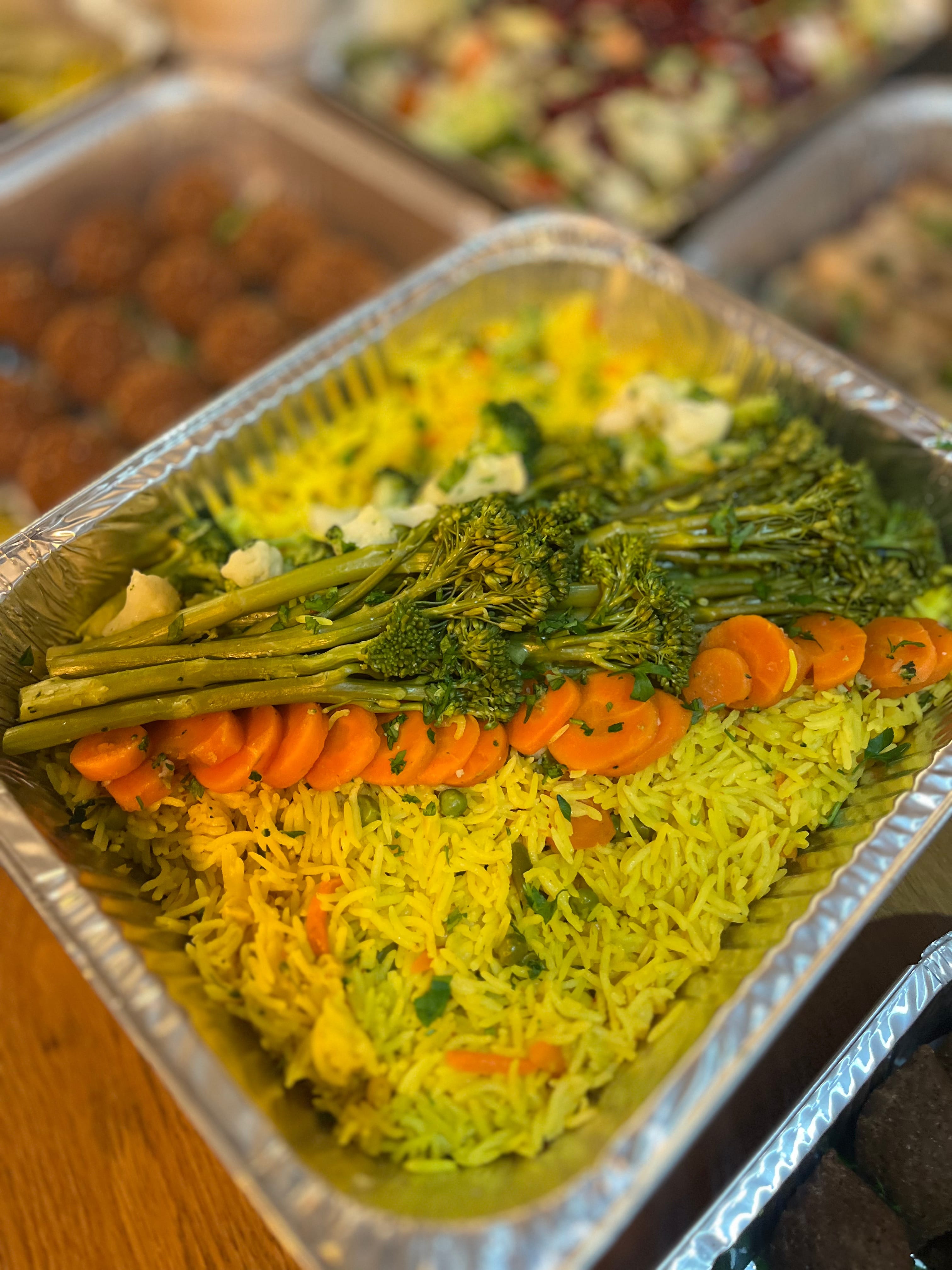 SPICY RICE WITH VEGETABLES